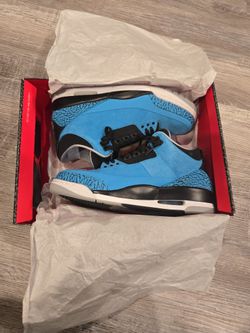 Retro 3 Powder Blue