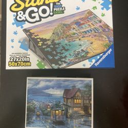 San Francisco Puzzle + Puzzle Easel