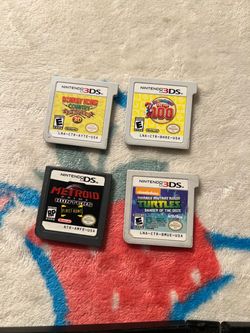 Nintendo DS / 3DS Game Cartridges Lot of 4