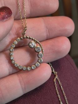 Sterling Silver Circle of Life Necklace