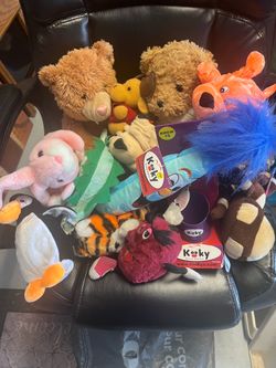 Stuff animals and cutters pick up today