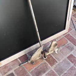 27lb Boat Anchor that stands about 30" in height.