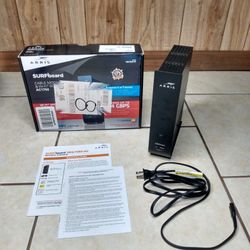 Cable Modem & Wifi Router 