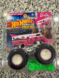 Hot Wheels Monster Trucks Barbie VW Drag Bus