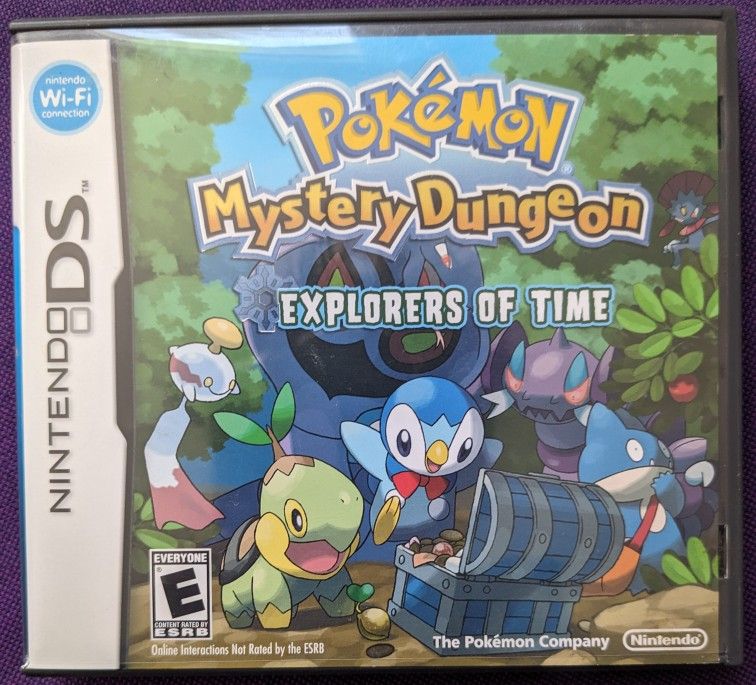 Pokemon Mystery Dungeon Explorers Of Time (CIB) For DS