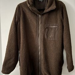 Brown teddy Jacket