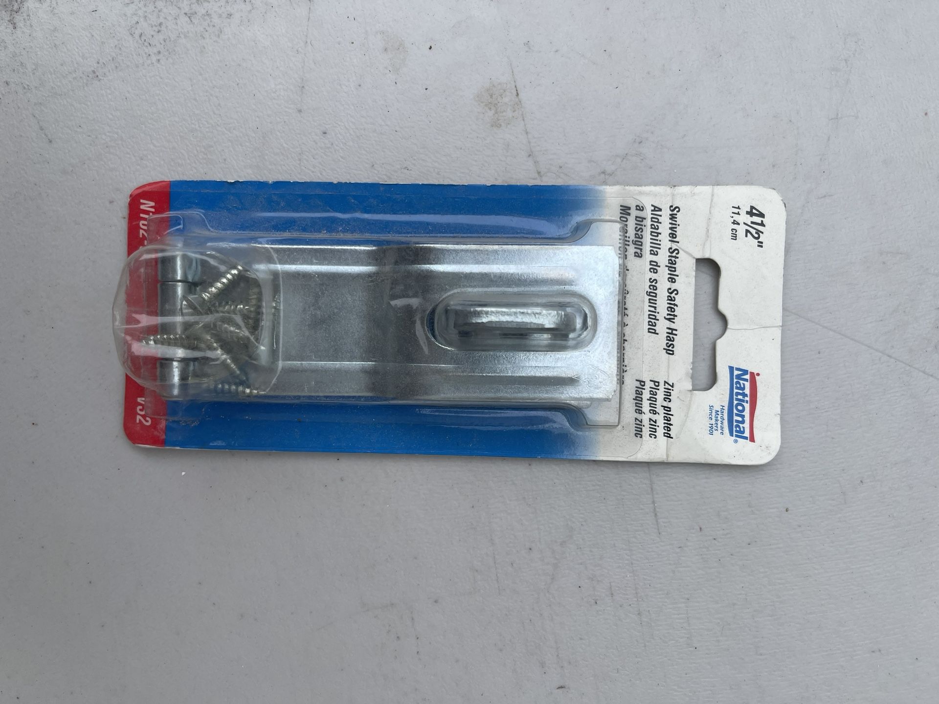  Swivel Staple Safety Hasp