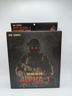 DH-S001 MTF Alpha-1 Figure Red Light Hand 1/12 Action Figure SCP Foundation