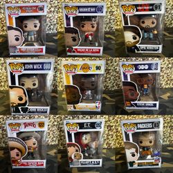 Funko Pop Lot (Lot Of 9) 