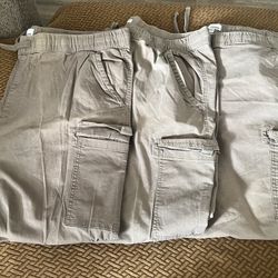Men’s Big And Tall Pull On Sonoma Cargo Joggers 2XLT, 1 Non-Cargo