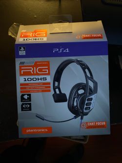 R.I.G 100hs headphones for ps4
