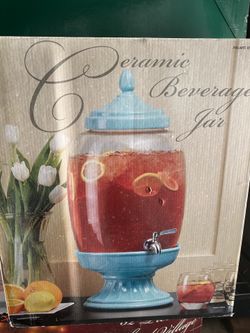 Ceramic Beverage Jar