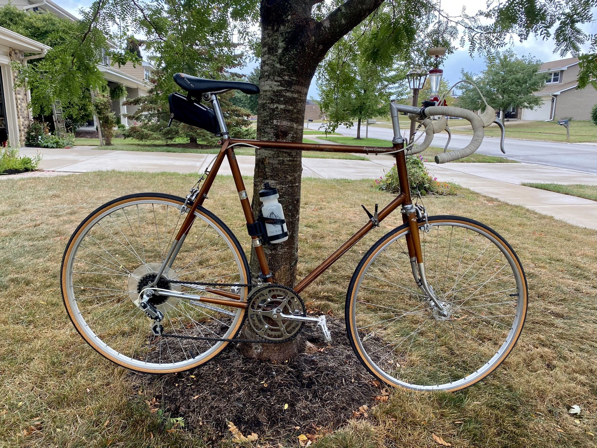1972 Raleigh SuperCourse 10 Speed Road Bike