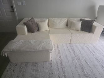 Sofa Modular Sectional 107"