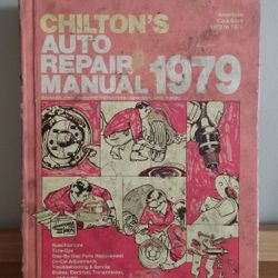 Vintage Chiltons Auto Repair Manuals