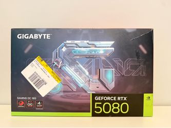 GIGABYTE GeForce RTX 5080 GAMING OC 16G GDDR7 Graphics Card -Excellent