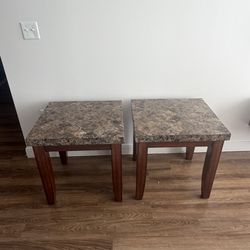 Set Of (2) End Tables - $50 (or $25 for one)