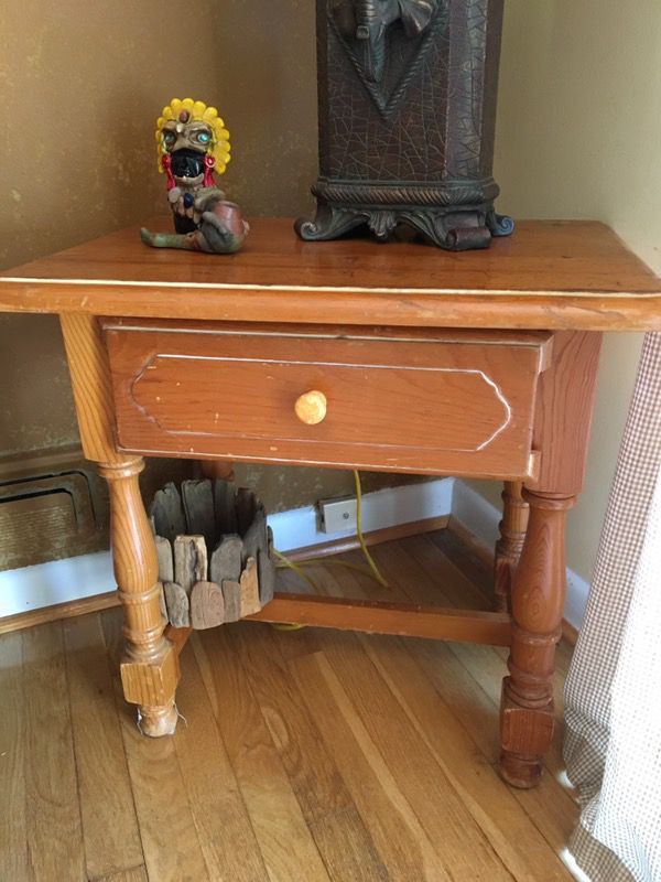 Spanish Style night stand or side table