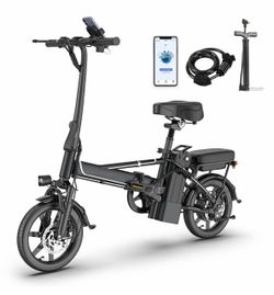 Ladped LP1 Black Electric Bike 500W