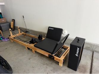 Pilates Reformer with Box and Footboard Included