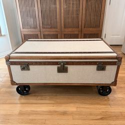 Steamer Trunk Coffee Table