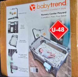 Baby Trend Nursery Center Playard – Animal Jubilee