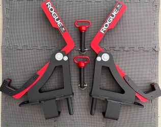ROGUE MONSTER UTILITY RACK SPOTTER ARMS NEW PAIR WEIGHTS