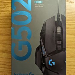 Logitech G502 Hero Gaming Mouse (New)