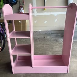 Kids Dress Up Center With Mirror 