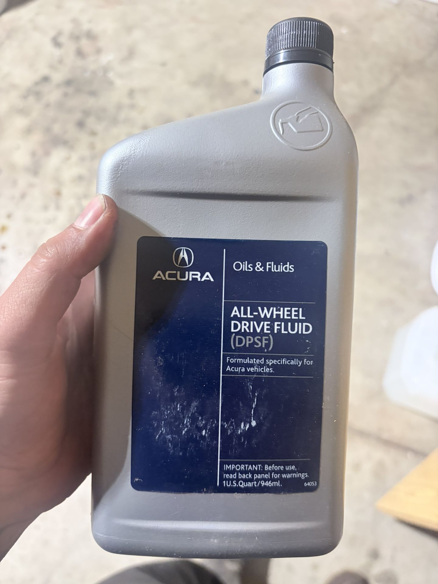 Acura Fluids