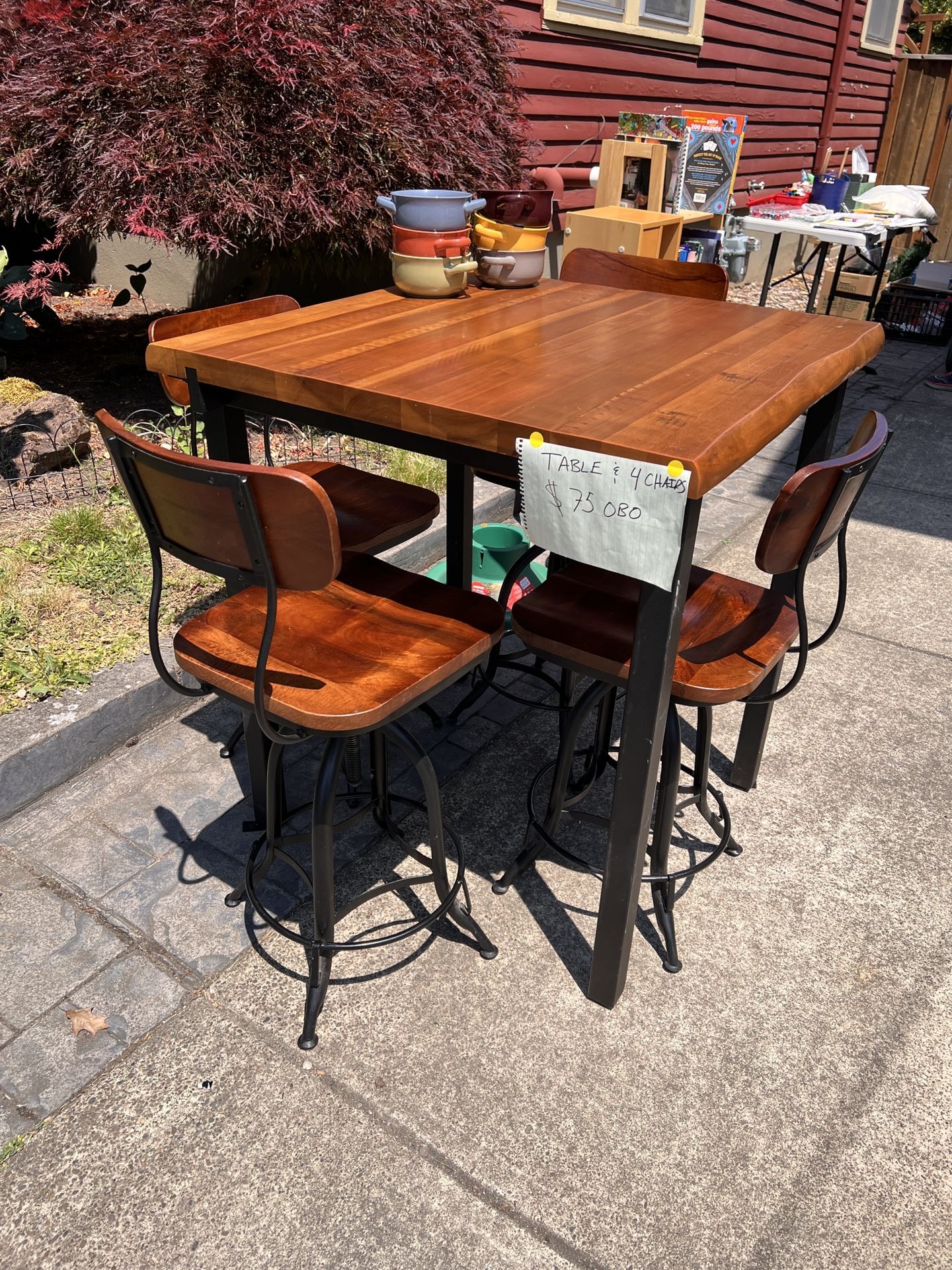 Dining Table And 4 Chairs
