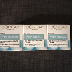 Loreal Hydra Renewal Cream All For $12