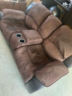 Love seat recliner