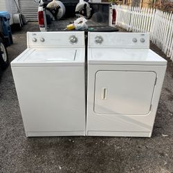 Estate Washer And Electric Dryer Set 