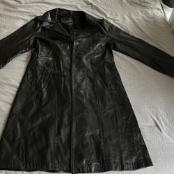 Vintage Leather Men's coat Eros Size 44