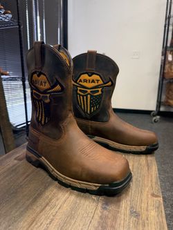 Ariat Men's Rebar Flex Western VentTEK Work Boots
