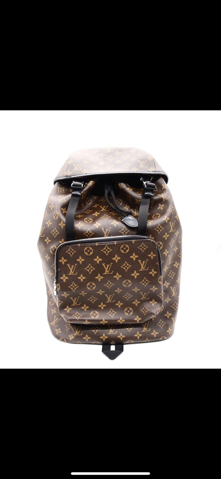 LOUIS VUITTON Monogram Macassar Zack Backpack