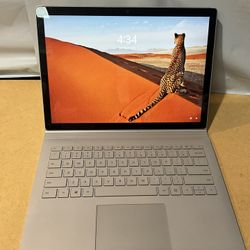Microsoft book 2 i5  8gb 256gb ssd window11 pro touchscreen new window install  ready to use ,come with pen and keyboard ,no power adapter 