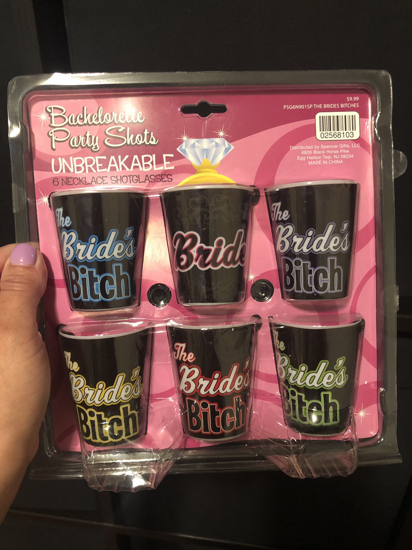 Bachelorette shot cups