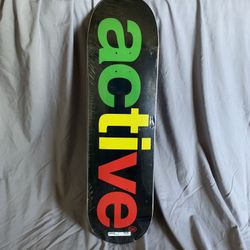 Active Ride Shop Rasta Skateboard Deck (8.5)