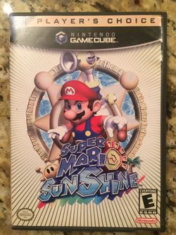 Nintendo GameCube Super Mario Sunshine(Includes manual)