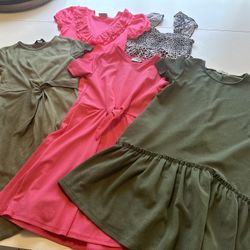 Girls Size 9 Dress Bundle (all purchased in Scotland) Barely worn $20 For All