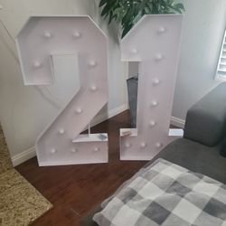21 Birthday Light 4ft