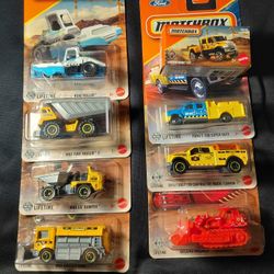 Matchbox - "Construction Site Special" - Set of 8 Vehicles