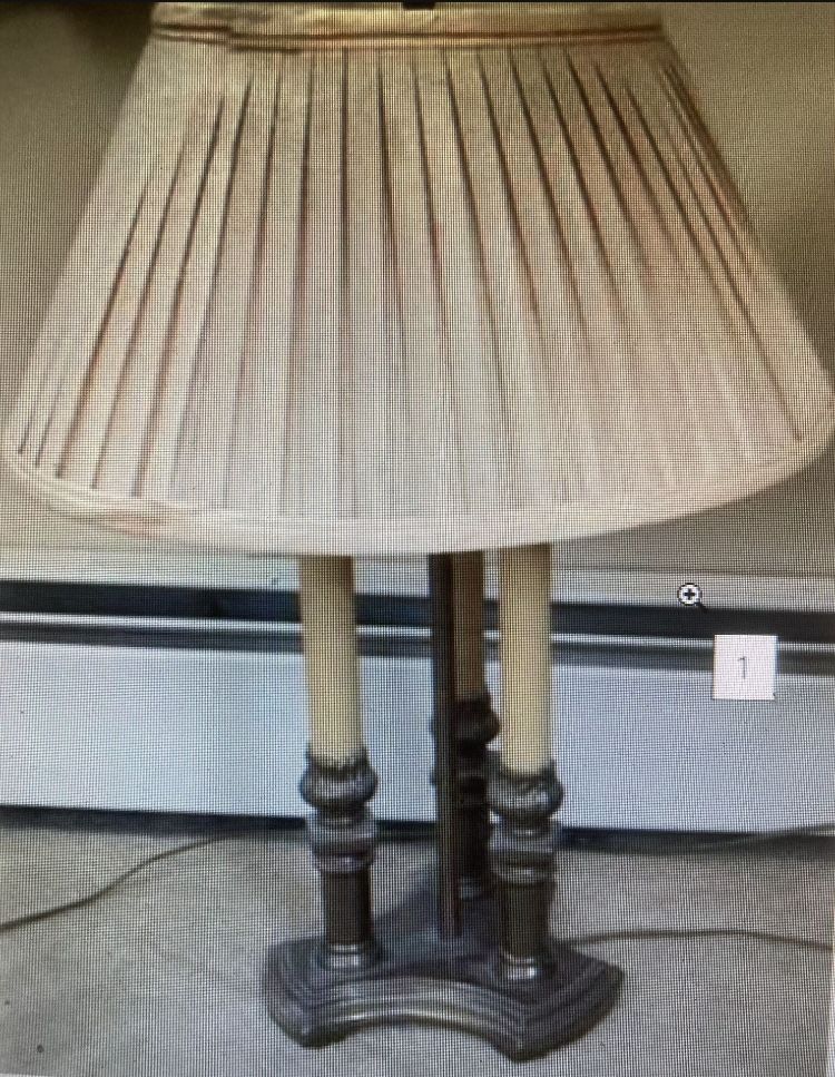 Vintage Gold/Brass Table Lamp