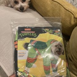 Teenage Mutant Ninja Turtles Dog Costume Michelangelo 