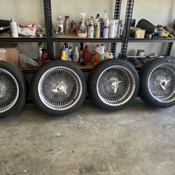 18” Wire Wheels 