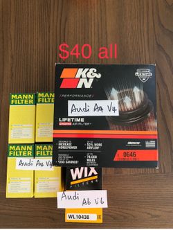 Engine Air Filter/Oil Filters NEW