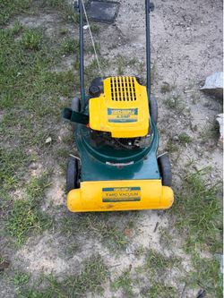 Yard man chipper/shredder/vacuum