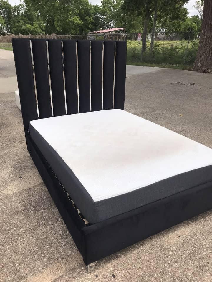 Bed Frame With Mattress